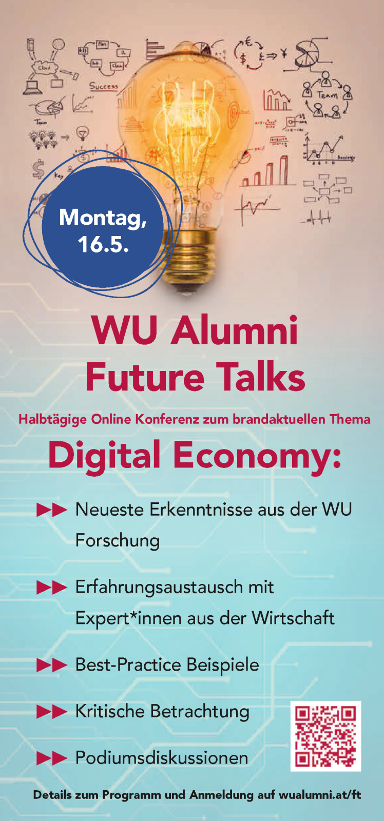 WU Alumni Future Talks 2022 „Digital Economy“ WU Alumni